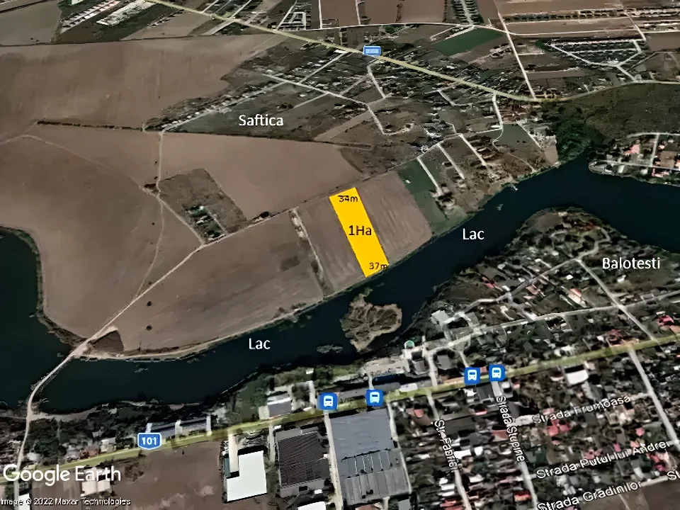 Oportunitate Unică: Teren Intravilan 10.000 mp în Balotești, Ilfov, cu Acces la Lac și PUZ - imaginea 5