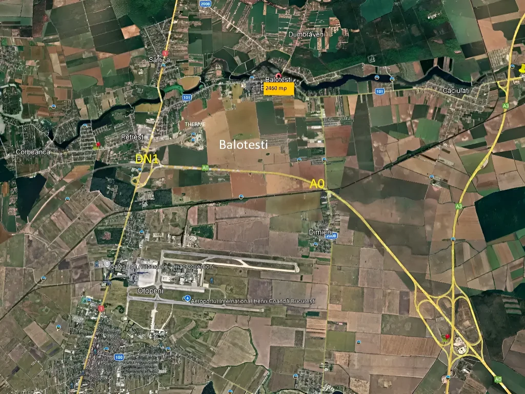 Teren intravilan de vânzare în Balotești, Ilfov - loturi distincte, str. Pescarilor, utilități disponibile - imaginea 5