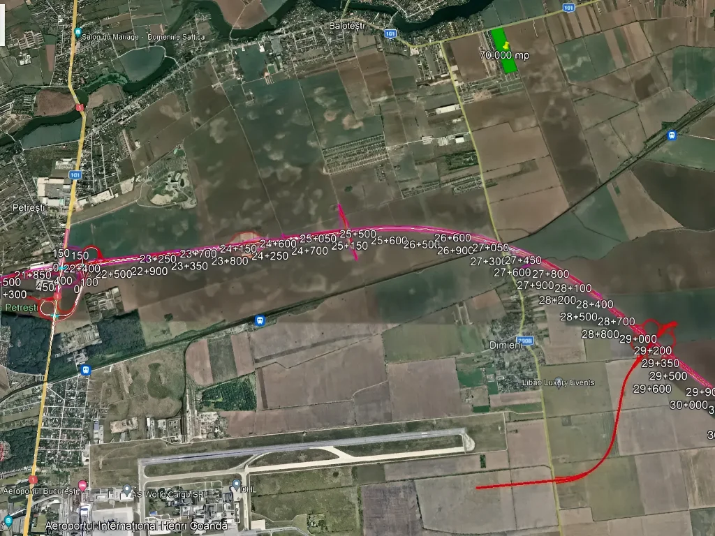 Teren Intravilan 70.000 mp de Vânzare în Balotești, Ilfov - PUZ pentru Rezidențial & Comercial - imaginea 6