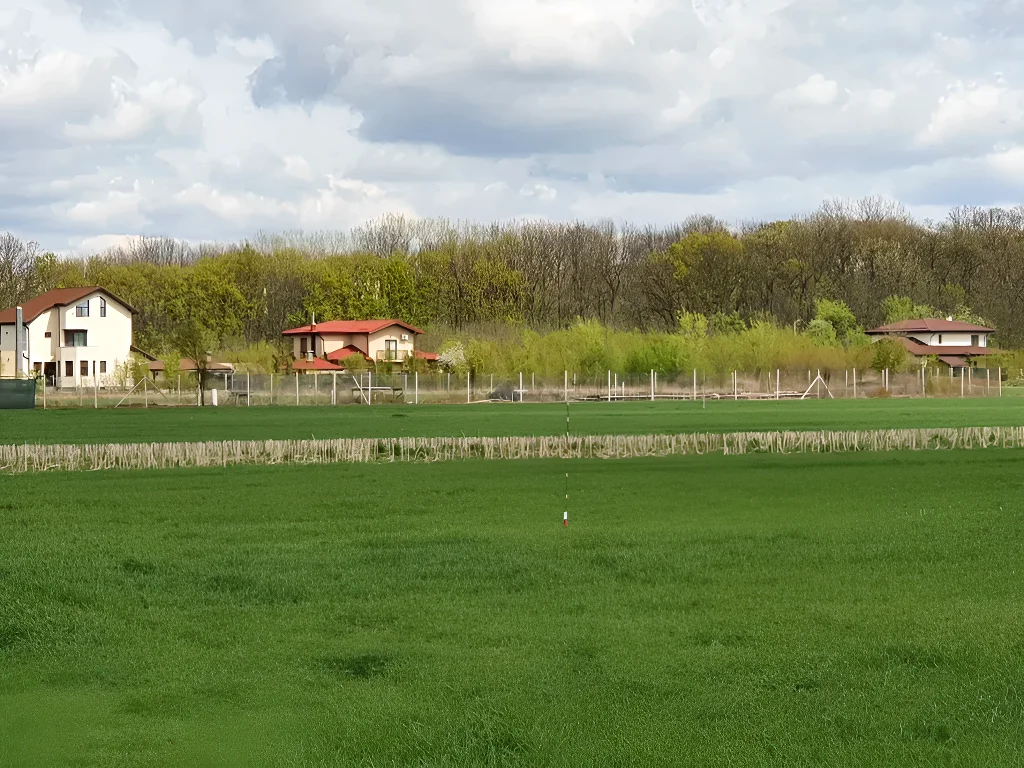 De vanzare teren 620 mp Balotesti, Ilfov - Zonă rezidențială, acces drum, utilități gaz și electricitate