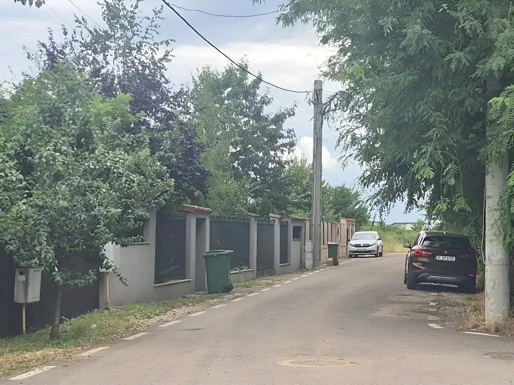 Teren intravilan Balotești, Ilfov - 500 mp, acces stradal, utilități la 60m, fără restricții