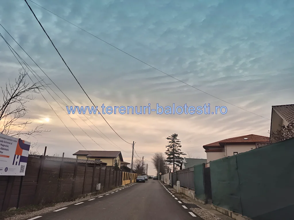 Teren de Vanzare Balotesti, Ilfov - Ideal pentru Locuinta Luminoasa si Eficienta Energetic - imaginea 4