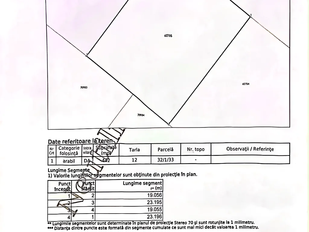 Ofertă Teren Berceni, Ilfov - 442 mp Intravilan pentru construcții - imaginea 3
