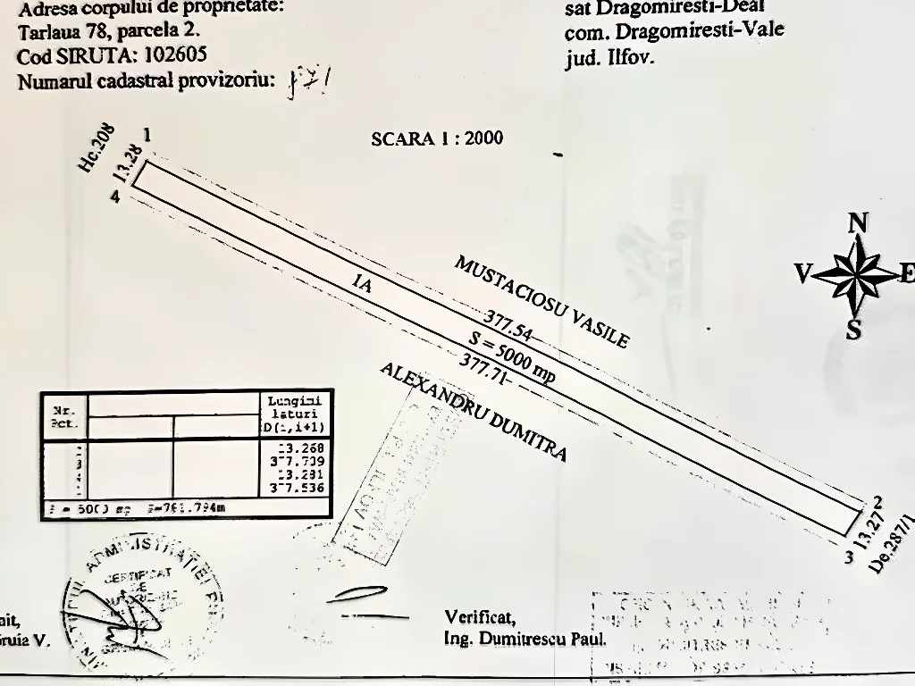 Extravilan arabil de vânzare - Dragomirești-Vale, Ilfov - 5.000 mp - imaginea 5