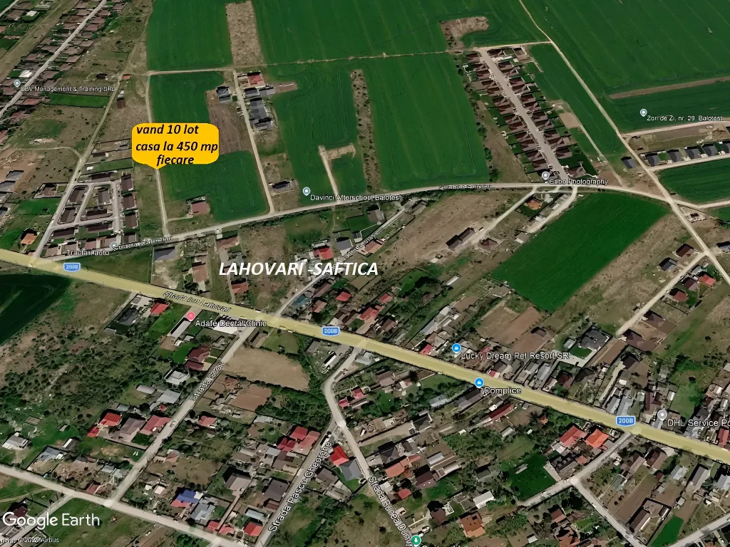 De Vanzare Teren in Saftica, Ilfov - 10 Loturi cu Potential de Constructie - imaginea 4