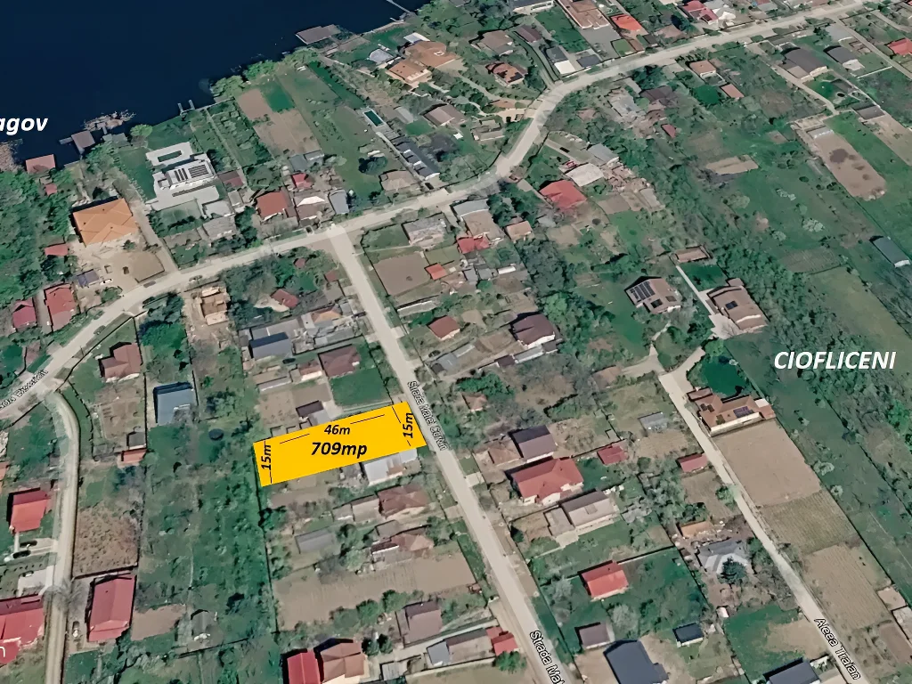 Vânzare teren Snagov, Ilfov: 709 mp, intravilan, strada Matei Corvin, utilități, reglementări P+1+M - imaginea 5