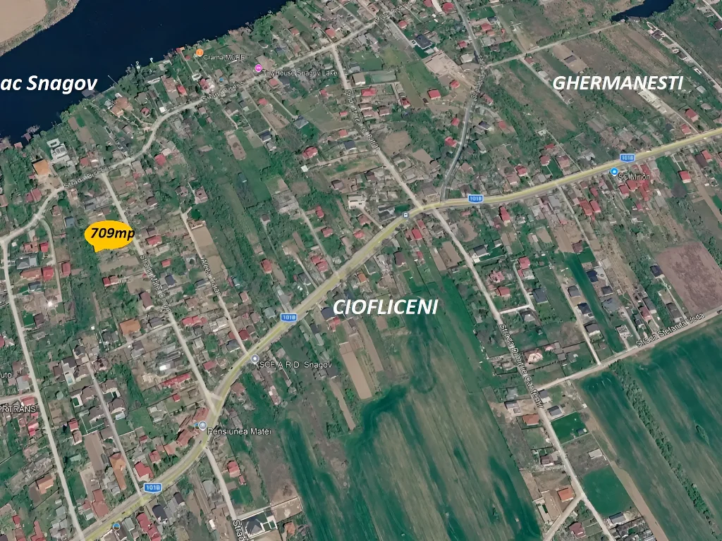 Vânzare teren Snagov, Ilfov: 709 mp, intravilan, strada Matei Corvin, utilități, reglementări P+1+M - imaginea 6